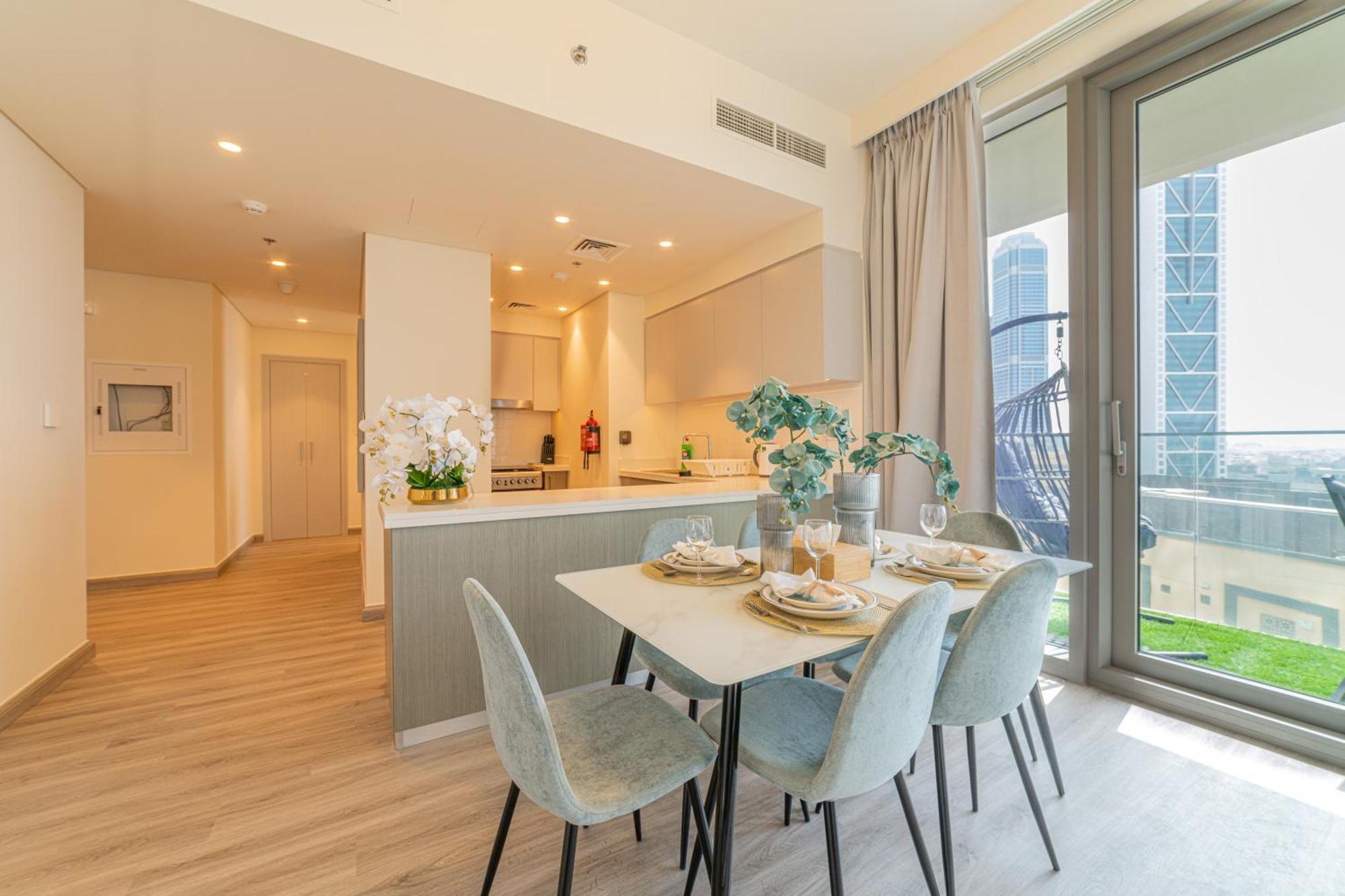 First Class 2Br With Full Dubai Boulevard View Luaran gambar