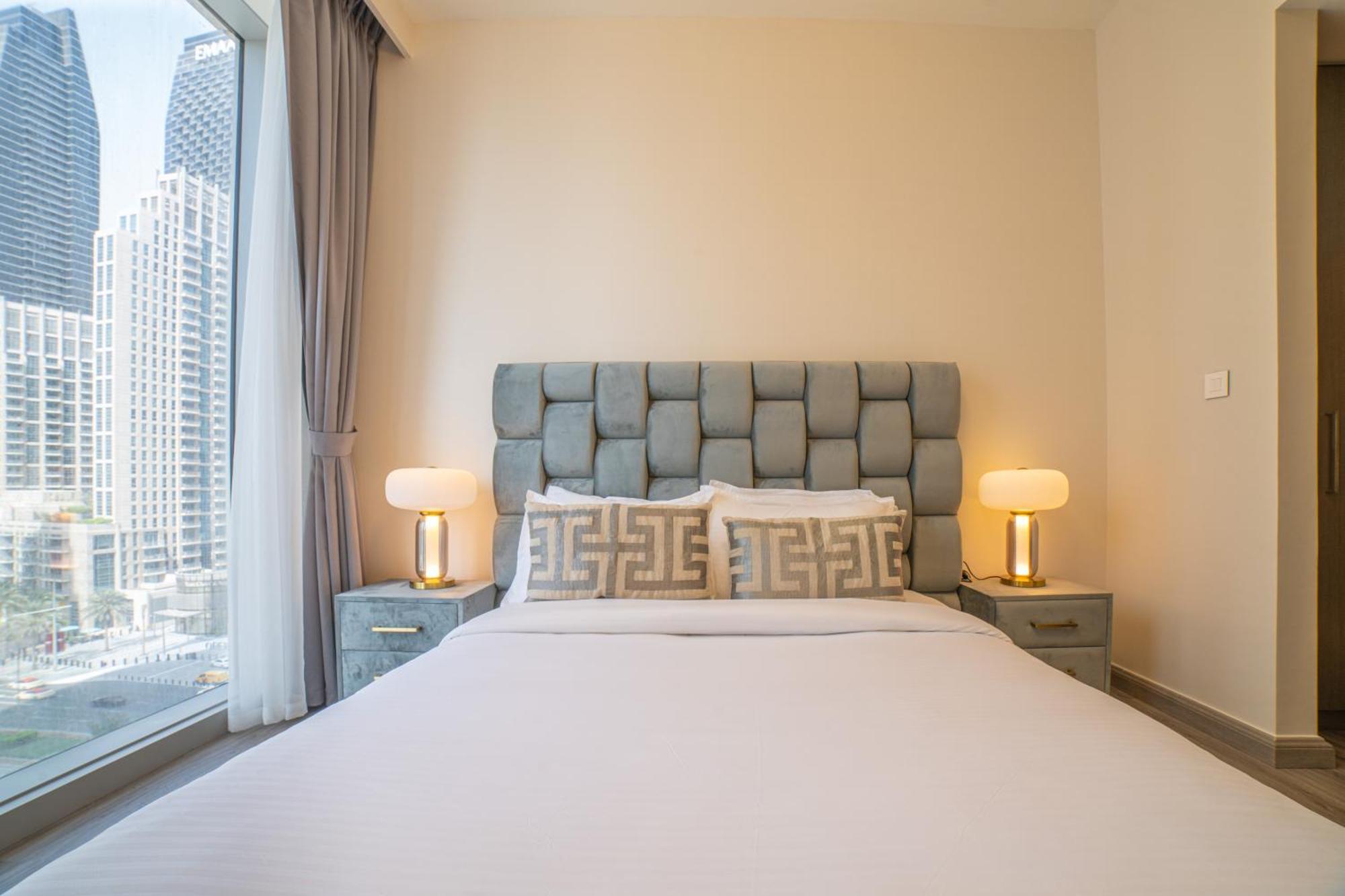 First Class 2Br With Full Dubai Boulevard View Luaran gambar