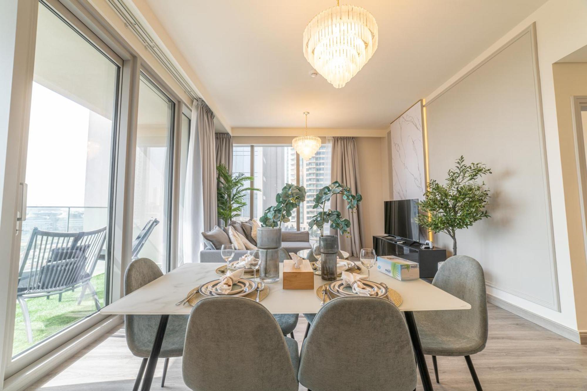 First Class 2Br With Full Dubai Boulevard View Luaran gambar